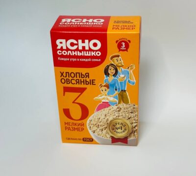 ХЛОПЬЯ ОВСЯНЫЕ "ЯСНО СОЛНЫШКО"