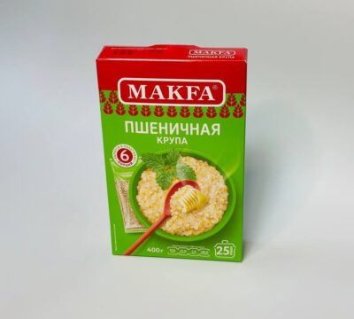 КРУПА ПШЕНИЧНАЯ
«Makfa»
В пакетиках