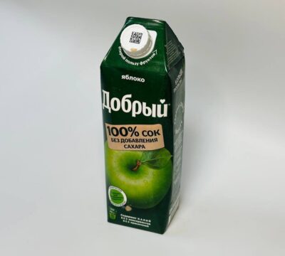 СОК 
«Добрый»
Яблоко (без добавления сахара)