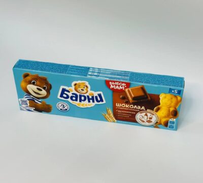 ПИРОЖНОЕ МИШКИ
«Барни»
С шоколадной начинкой 
5 шт