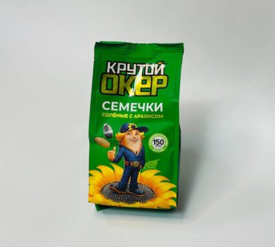 СЕМЕЧКИ 
«КРУТОЙ ОКЕР»
солёные с арахисом
