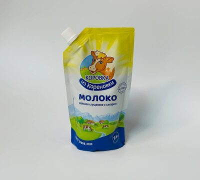 СГУЩЁНОЕ МОЛОКО Цельное с сахаром «Коровка из Кореновки»