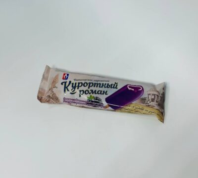 СОРБЕТ-ПЛОМБИР 
СО СМОРОДИНОЙ 
НА ПАЛОЧКЕ 
«Пятигорское мороженое»
