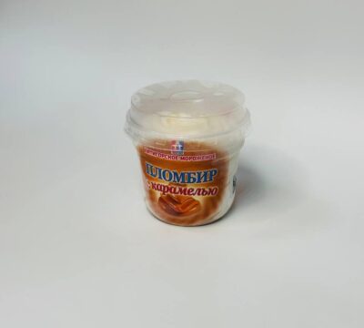 МОРОЖЕНОЕ 
ПЛОМБИР С КАРАМЕЛЬЮ
«Пятигорское мороженое»