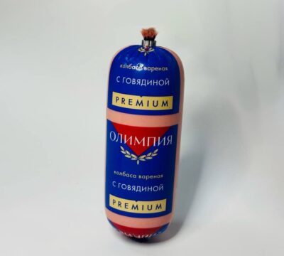 КОЛБАСА ВАРЕНАЯС ГОВЯДИНОЙ «ОЛИМПИЯ»