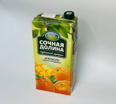 СОК Апельсин-манго-мандарин«Сочная долина»